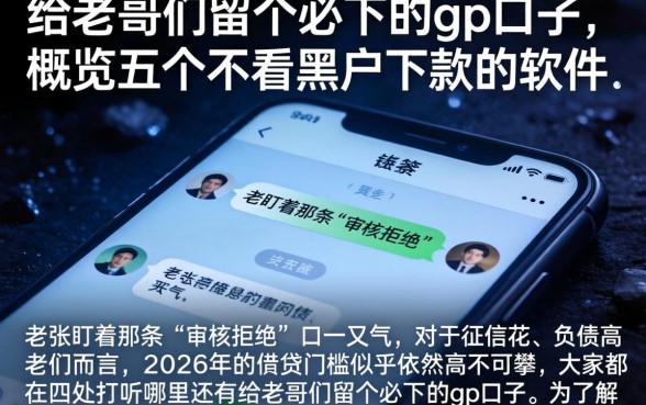 给老哥们留个必下的gp口子，概览五个不看黑户下款的软件