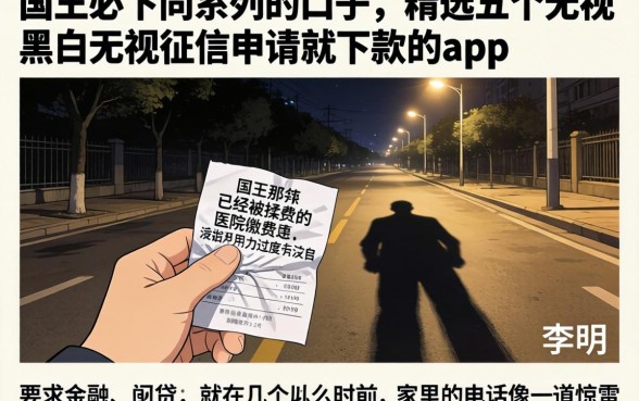 国王必下同系列的口子，精选五个无视黑白无视征信申请就下款的app
