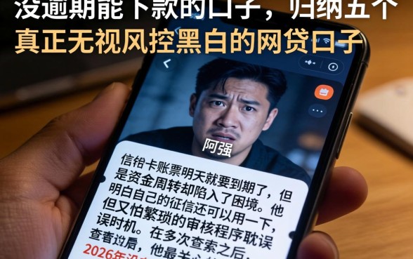 没逾期能下款的口子,归纳五个真正无视风控黑白的网贷口子