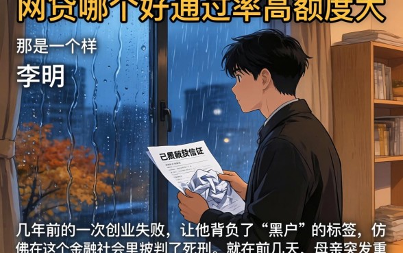 网贷哪个好通过率高额度大，细致阐述五个黑户成功获取大额贷款的软件