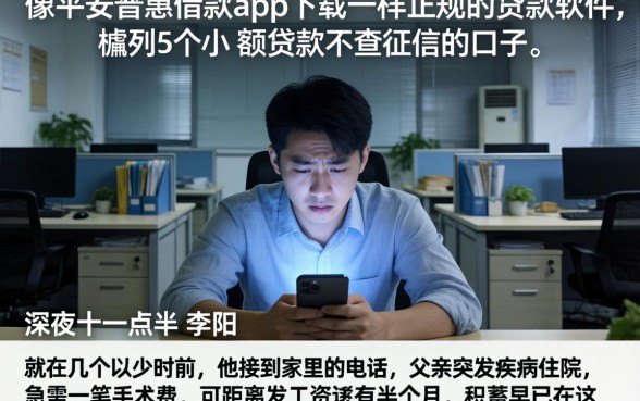 像平安普惠借款app下载一样正规的贷款软件，胪列5个小额贷款不查征信的口子