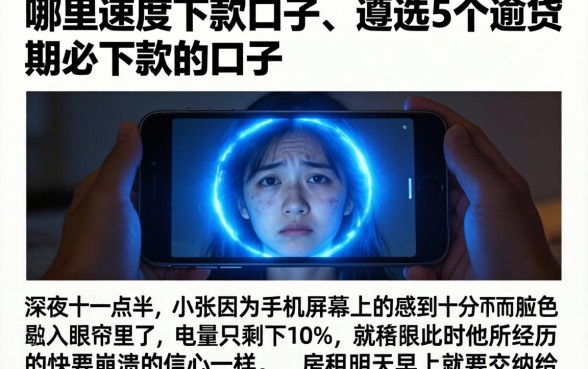 哪里速度下款口子，遴选5个逾期必下款的口子