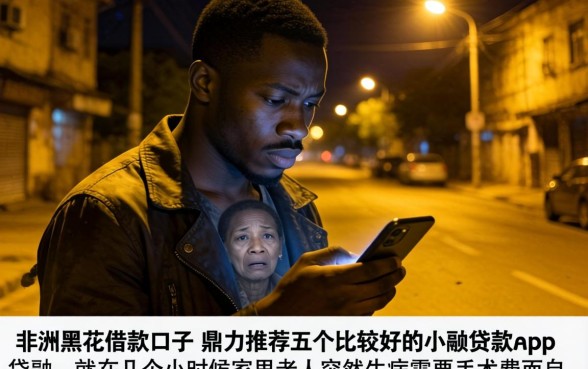非洲黑花借款口子，鼎力推荐五个比较好的小额贷款app