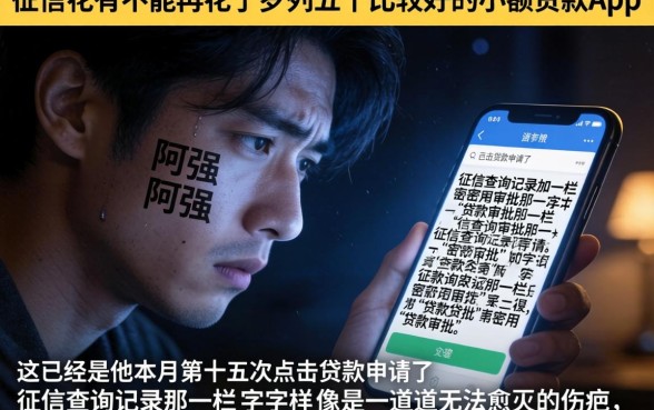 征信花的不能再花了,罗列五个比较好的小额贷款app