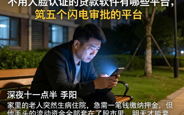 不用人脸认证的贷款软件有哪些平台，规整五个闪电审批的平台