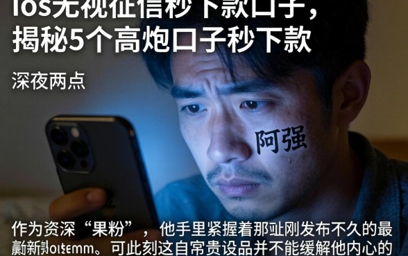ios无视征信秒下款的口子，揭秘5个高炮口子秒下款