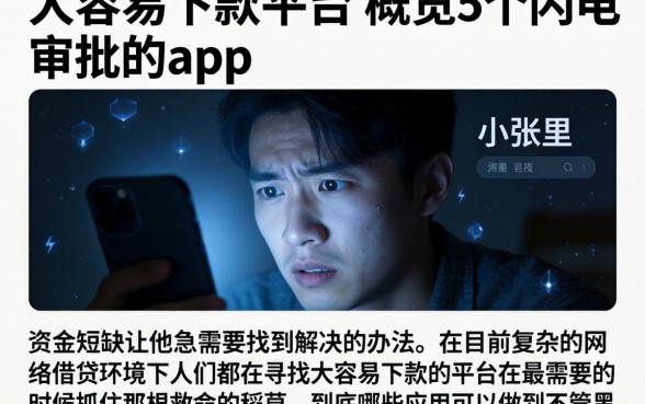 大容易下款的平台，概览5个闪电审批的app