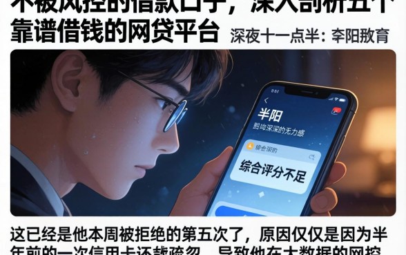 不被风控的借款口子，深入剖析五个靠谱借钱的网贷平台