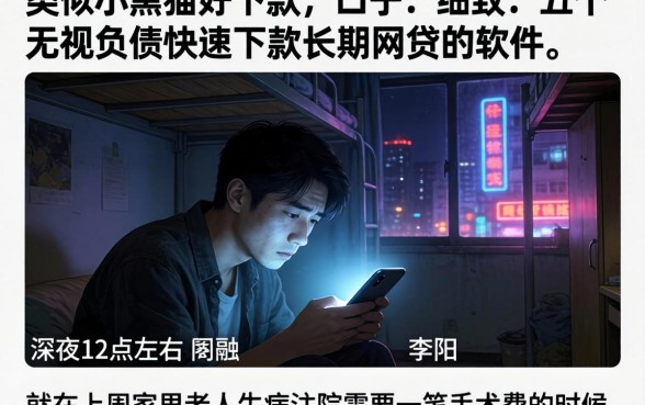 类似小黑猫好下款的口子，细致阐述五个无视负债快速下款长期网贷的软件