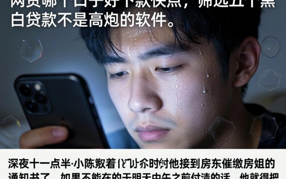 网贷哪个口子好下款快点，筛选五个黑白贷款不是高炮的软件