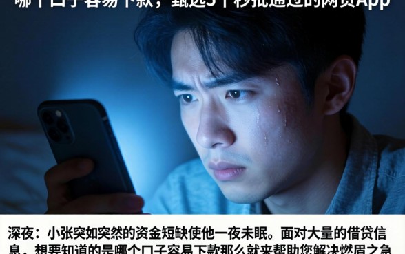哪个口子容易下款，甄选5个秒批通过的网贷app