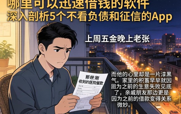哪里可以迅速借钱的软件，深入剖析5个不看负债和征信的app