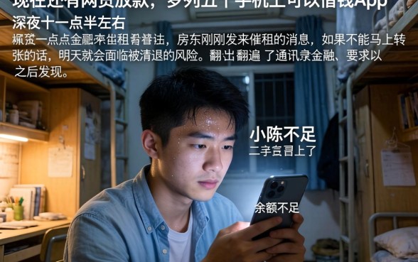 现在还有网贷放款，罗列五个手机上可以借钱的app