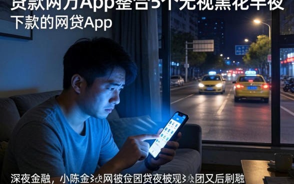 贷款两万的app，整合5个无视黑花半夜下款的网贷app