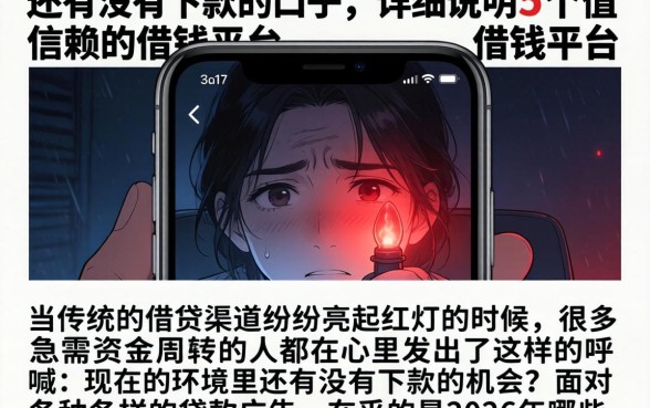 还有没有下款的口子，详尽说明5个值得信赖的借钱平台