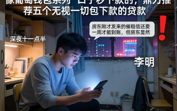 像葡萄钱包系列的口子秒下款的，鼎力推荐五个无视一切包下款的贷款