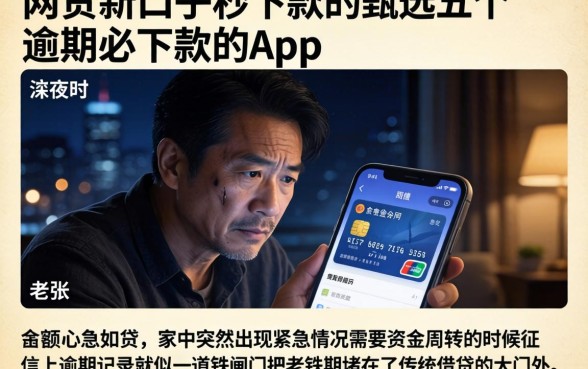 网贷新口子秒下款的，甄选五个逾期必下款的app