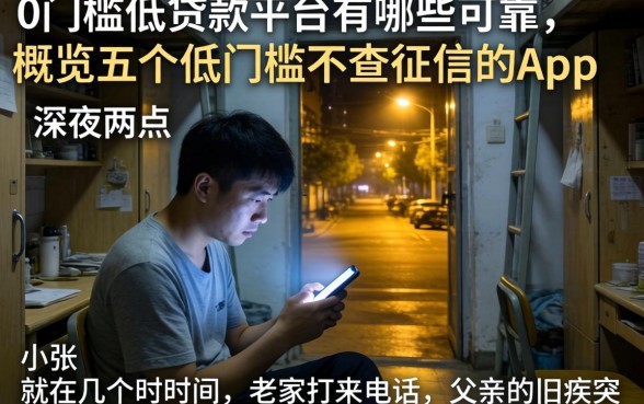 0门槛低贷款平台有哪些可靠，概览五个低门槛不查征信的app
