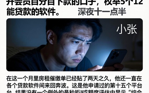 开会员百分百下款的口子，枚举5个12月能贷款的软件