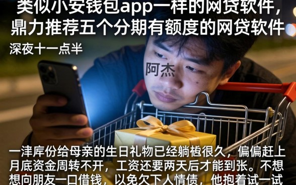 类似小安钱包app一样的网贷软件，鼎力推荐五个分期有额度的网贷软件