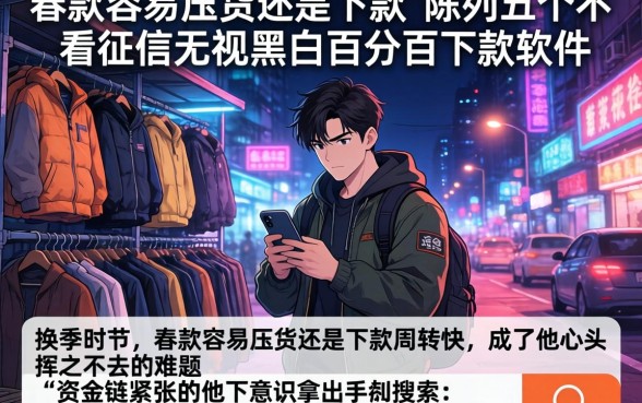 春款容易压货还是下款，陈列五个不看征信无视黑白百分百下款软件