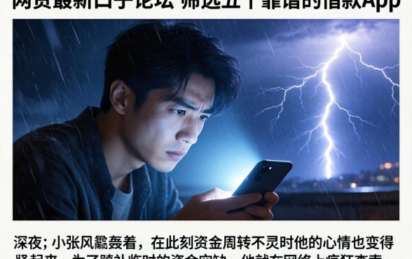 网贷最新口子论坛，筛选五个靠谱的借款app