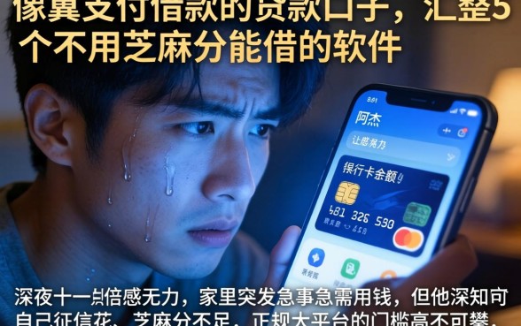 像翼支付借款的贷款口子，汇整5个不用芝麻分能借的软件
