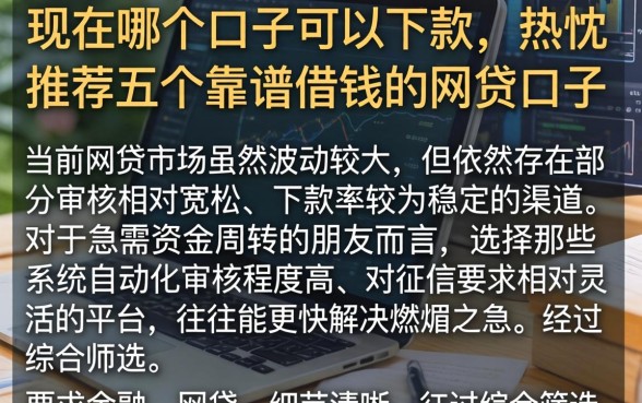 现在哪个口子可以下款，热忱推荐五个靠谱借钱的网贷口子