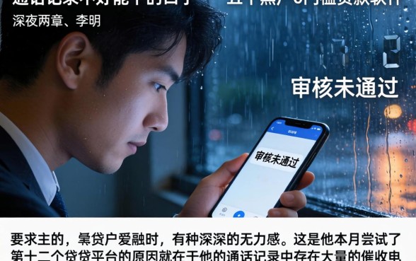 通话记录不好能下的口子，详尽说明五个黑户0门槛贷款软件