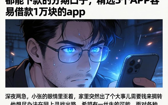 都能下款的分期口子，精选5个APP容易借款1万块的app