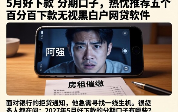 5月好下款的分期口子，热忱推荐五个百分百下款无视黑白户网贷软件
