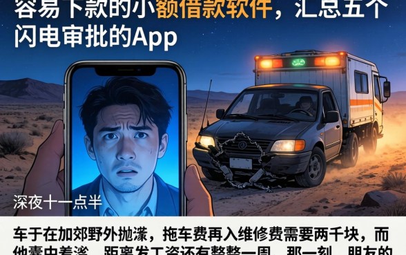 容易下款的小额借款软件，汇总五个闪电审批的app