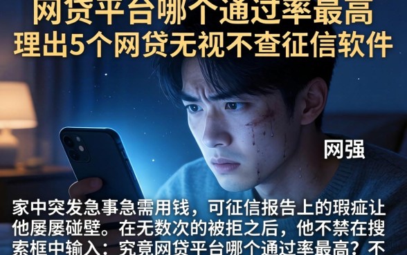 网贷平台哪个通过率最高，理出5个网贷无视不查征信软件