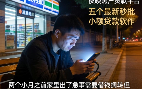 夜间黑户贷款平台，详细阐述五个最新秒批小额贷款软件
