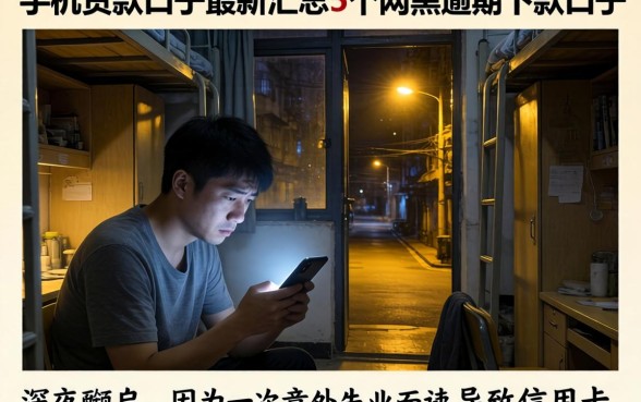 手机贷款口子最新，汇总5个网黑逾期下款口子
