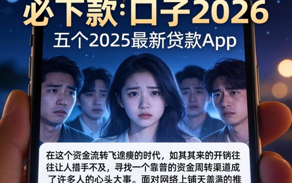 必下款的口子2026，概括五个2025最新贷款app