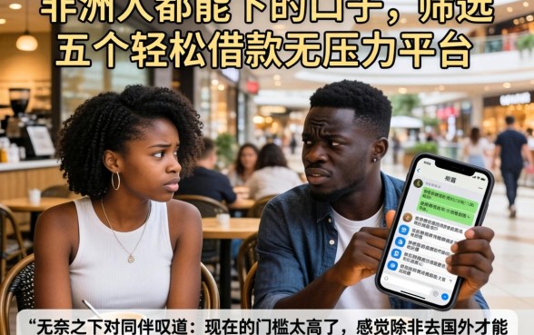 非洲人都能下的口子，筛选五个轻松借款无压力平台