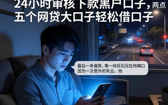 24小时审核下款黑户口子，概括五个网贷大口子轻松借口子