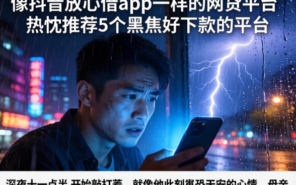 像抖音放心借app一样的网贷平台，热忱推荐5个黑户好下款的平台