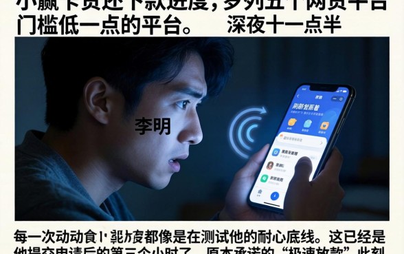 小赢卡贷还下款进度，罗列五个网贷平台门槛低一点的平台