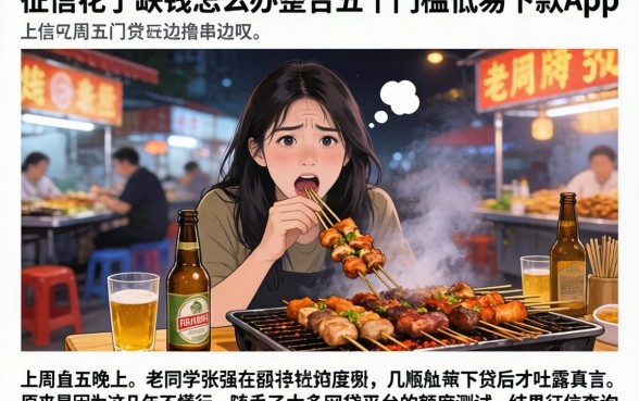 征信花了缺钱怎么办，整合五个门槛低易下款app