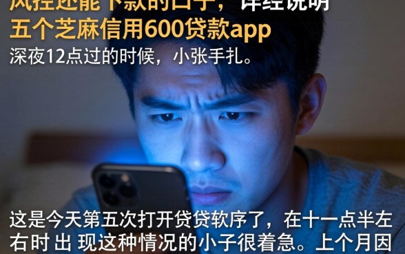 风控还能下款的口子，详尽说明五个芝麻信用600贷款app