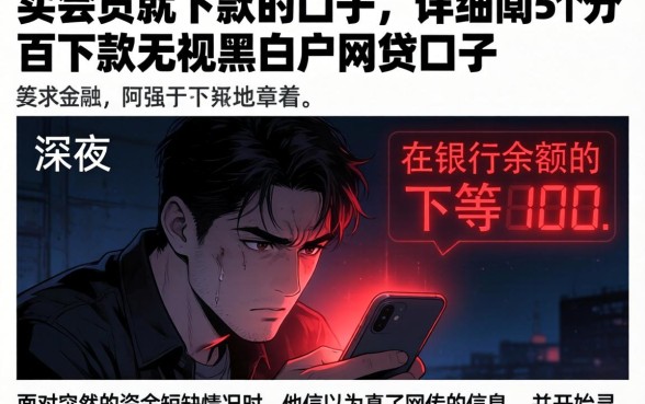 买会员就下款的口子，详细阐述5个百分百下款无视黑白户网贷口子