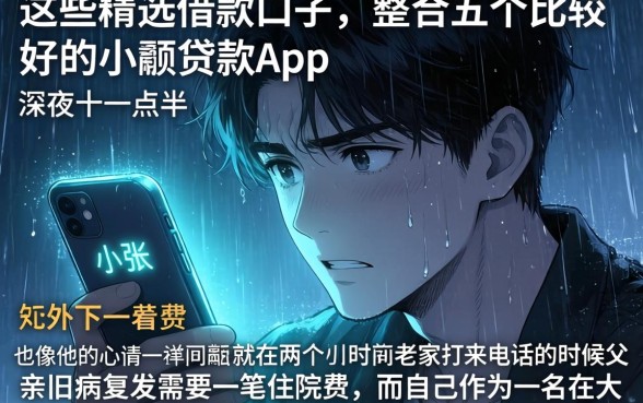 这些精选借款口子，整合五个比较好的小额贷款app