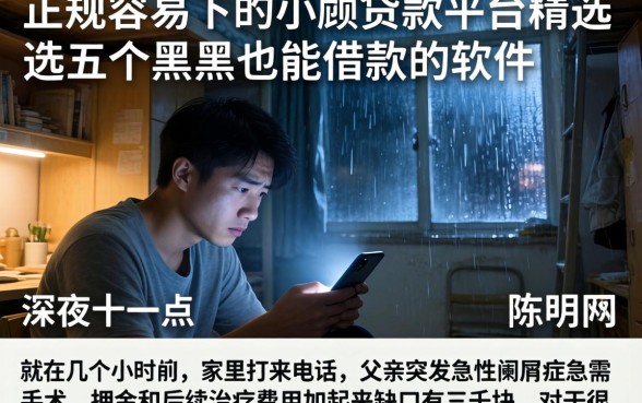 正规容易下的小额贷款平台，精选五个黑户也能借款的软件