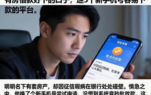 有房借款好下的口子，详细阐述5个新手机号容易下款的平台