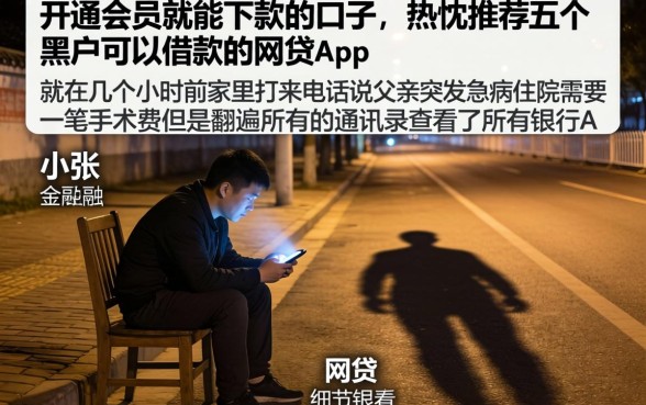 开通会员就能下款的口子，热忱推荐五个黑户可以借款的网贷app