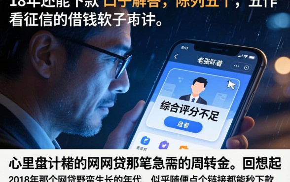 18年还能下款的口子解答，陈列五个不看征信的借钱软件
