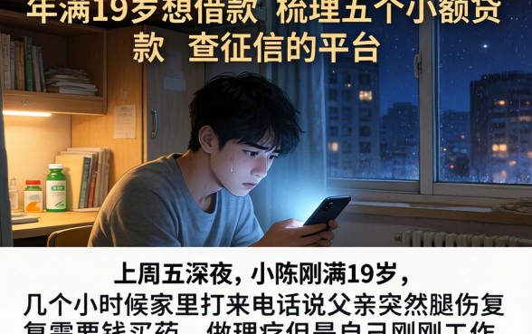 年满19岁想借款，梳理五个小额贷款不查征信的平台