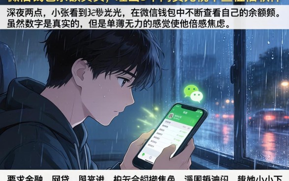 微信钱包余额真实，理出5个网贷无视不查征信软件
